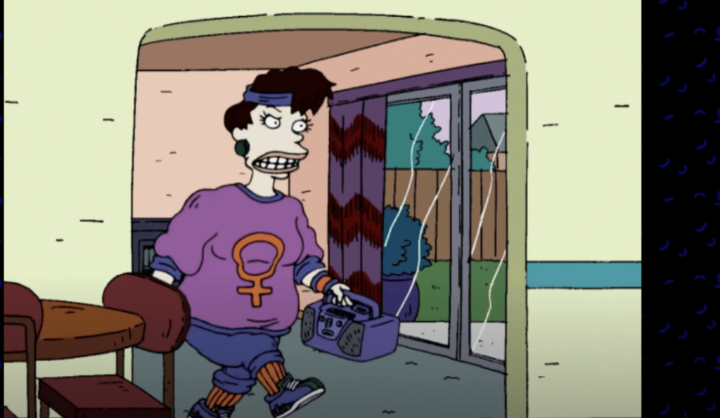Rugrats out lesbian mom