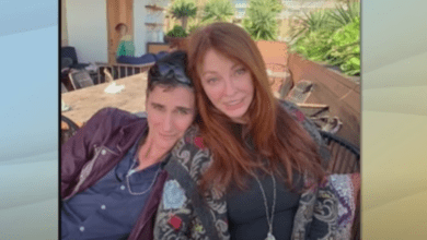 Cassandra Peterson "Elvira" and girlfriend Teresa